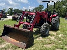 2021 Mahindra 4550 MFWD Tractor and Loader