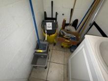 LOT CONSISTING OF JANITORIAL EQUIPMENT