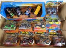 Lot (13) 1:64 Hot Wheels Monster Trucks/ Monster Jam MIP