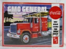 NOS Coca Cola AMT 1/25 Scale GMC General Coke Semi Truck Model Kit Sealed