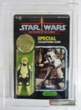 Rare Vintage 1985 Kenner Star Wars POTF Biker Scout MOC AFA 80