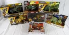 Large Lot of Assorted Mattel Jurassic World Toys, Figures, & Playsets. MIB