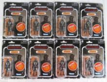 Case (8) Kenner Star Wars the Mandalorian Beskar Retro Collection Figures MOC