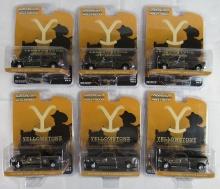 Case (6) Greenlight 1/64 "Yellowstone" John Dutton's 3500 Ram Dually MIB Sealed