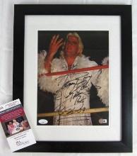 Nature Boy Ric Flair Signed & Framed Wrestling Photo JSA COA