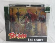 McFarlane Toys She-Spawn Deluxe 7" Action Figure Playset MIB