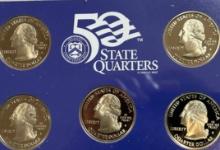 2005 United States Mint 50 States Quarters Proof Set