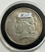 1924 Liberty Peace Dollar