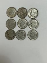 Liberty Roosevelt Silver Dimes