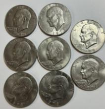 1978 Eisenhower Dollars (8)