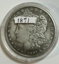 1891 Morgan Dollar