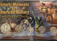 "Historic Moments in American History" Coin Collection