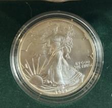 1989 Liberty American Eagle 1oz Silver Dollar