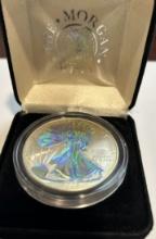 2002 Hologram Silver Eagle Morgan 1oz Dollar