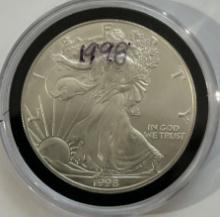 1998 Silver Eagle Dollar