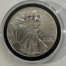 2002 Silver Eagle Dollar