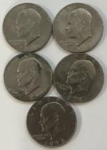 1978 Eisenhower Dollars (5)