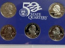 2000 US Mint 50 State Quarters Proof Set