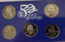 2004 US Mint 50 State Quarters Proof Set