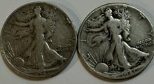 1941 Walking Liberty Half Dollars