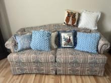 Sofa w/Pillows