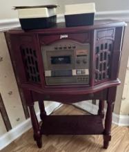 JWIN Stereo System, Cassettes, & Records