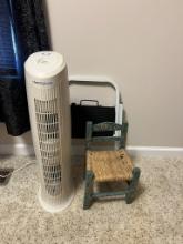 TheraPure Fan, Child's Chair, & Step Stool