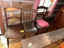 3 Antique Chairs