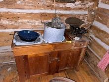 Dry Sink & Contents