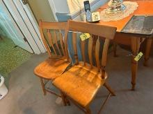 2 Matching Arrowback Chairs