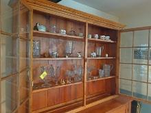 3 Shelves of Assorted Pitchers & Glassware