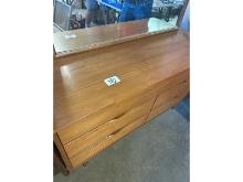 Mid Century Dresser with Mirror