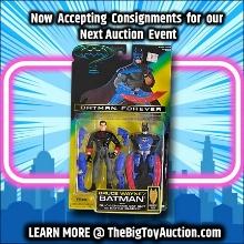 1995 Batman Forever Bruce Wayne Batman Carded Action Figure