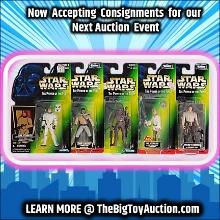 Vintage Star Wars PotF Green Carded Kenner/Hasbro Action Figure Grouping