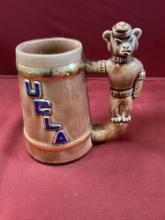 Vintage 6" UCLA beer mug