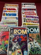 Vintage Collectable Marvel comics. 20 pieces