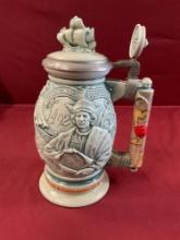 Vintage 10" Avon Christopher Columbus New World stein