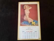 1957 Nude Calendar Rick's Auto & Truck Salvage The Model