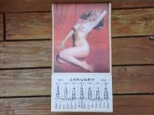 Marilyn Monroe 1955 Nude Golden Dreams Calendar All Pages Intact Very Nice