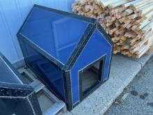 1951 30”x 47” Dog House, Blue in Color