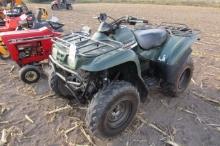 1273. 2006 KAWASAKI PRAIRIE 360 4 X 4 FOUR WHEELER, RUNNING COND. YOUR BID