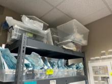 Storage Shelving Unit with Supplies