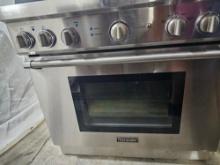 Therrmador Professional Commercial Convection Oven with 4-Burner gas range