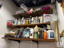 Gun Cleaning Lot with Oils, Lubes, Bore Cleaner, Solvents