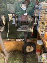 Sears/Craftsman 6" Bench Grinder with Stand and Light