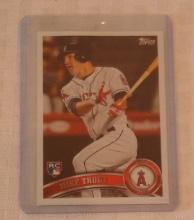 2011 Topps Traded Update #US175 Mike Trout Rookie Card RC Reprint RP Angels