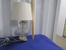 Beautiful Lead Crystal Bedroom Lamp