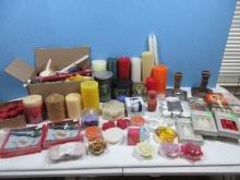 Candles Bees Wax, Pillar, Taper, Votive, Scented Candles, Candle Holders Flameless etc.