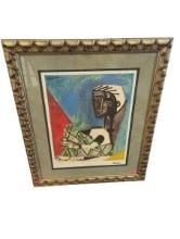 Pablo Picasso Limited Edition Gicl?e Print - Crouching Woman - 77/500 with Certificate of