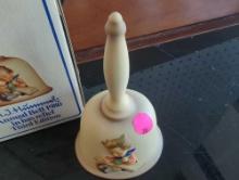 1978 GOEBEL HUMMEL Annual BELL 1980 Third Edition 702 Handcrafted Porcelain Bell Collectible Goebel